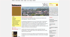 Desktop Screenshot of fahrwangen.ch